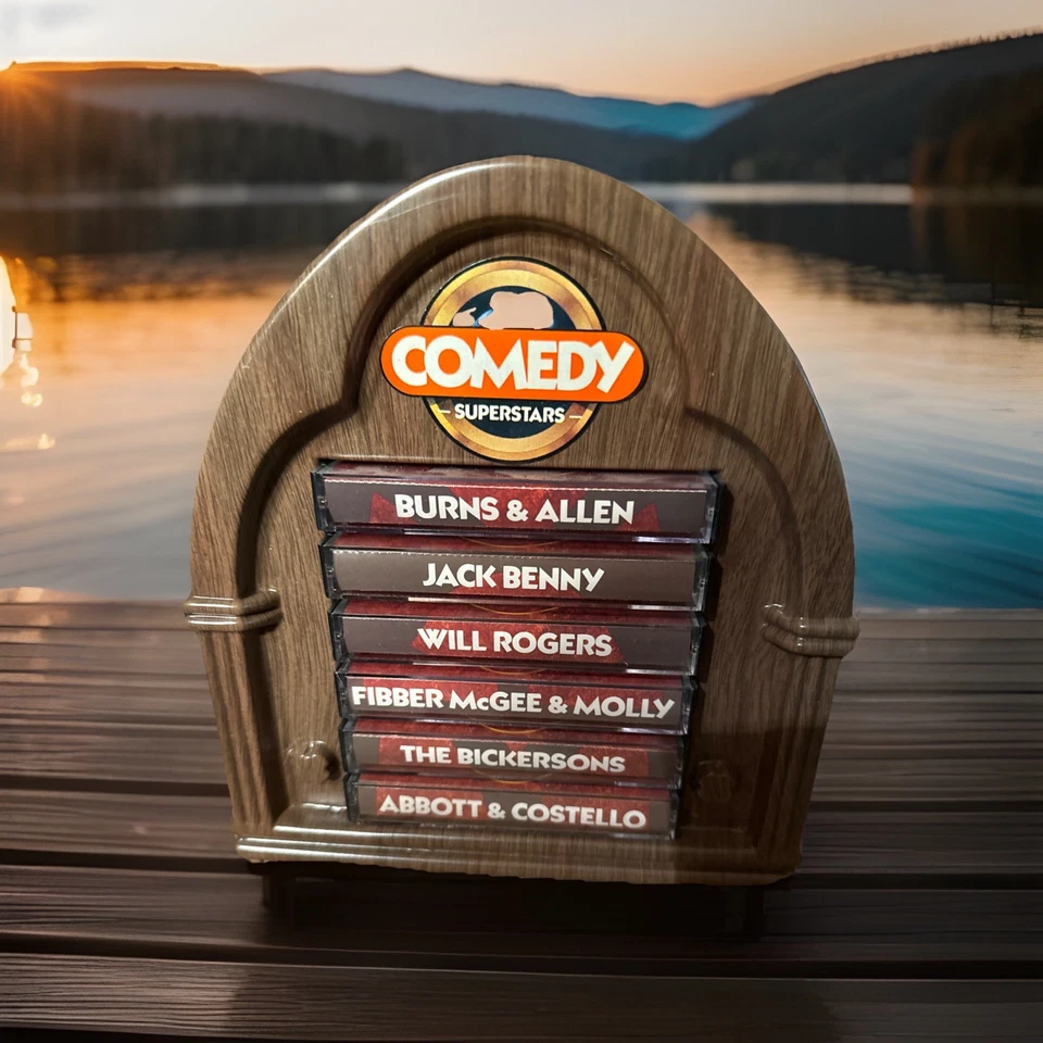 1986 Comedy Superstars Collection On 6 Cassette Tapes, EUC! Abbott & Costello++ — 第 1/3 张图片