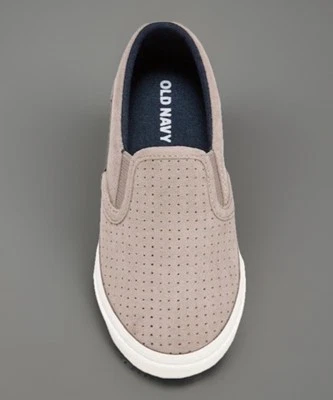 Nuevo talla 11 antiguo azul marino unisex gamuza lona sin cordones nuevo con etiquetas tostado Foto 1 de 4