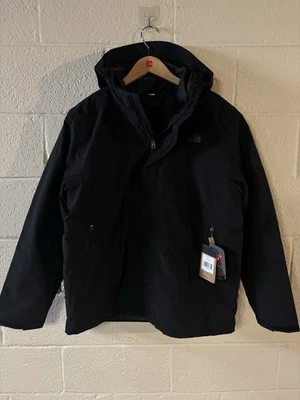 The North Face 男式 Carto Triclimate 夹克黑色/黑色 XL — 第 1/4 张图片