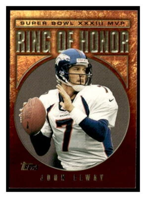 2002 Topps #JE33 John Elway Ring of Honor - Image 1 of 2