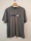 vintage mossimo shirt mens size medium grey spell out 1990s 2000s street wear
