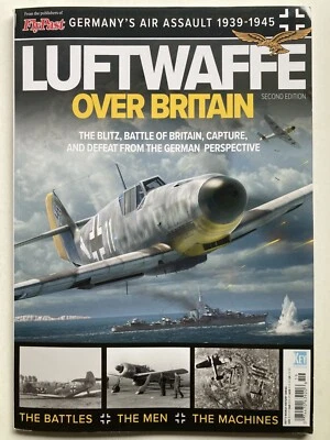 LUFTWAFFE OVER BRITAIN - GERMAN AIR ASSAULT 1939-1945  2025 FLYPAST Magazine NEW - Image 1 of 4