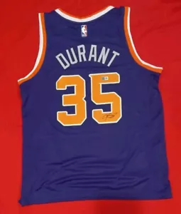 Kevin Durant Phoenix Suns NBA Autographed Signed Custom Jersey BECKETT - Picture 1 of 4