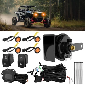 For Polaris Ranger 1000 xp 19+ Plug and Play Turn Signal Horn Street Legal Kits - Picture 1 of 24