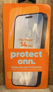 Protect Onn. Corning Glas Displayschutzfolie für Apple iPhone 14 Pro Neu geöffnet - Bild 1 von 3