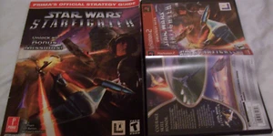 Juego PlayStation 2 Star Wars Starfighter-EN CAJA con guía oficial de estrategia - como nuevo - Imagen 1 de 2