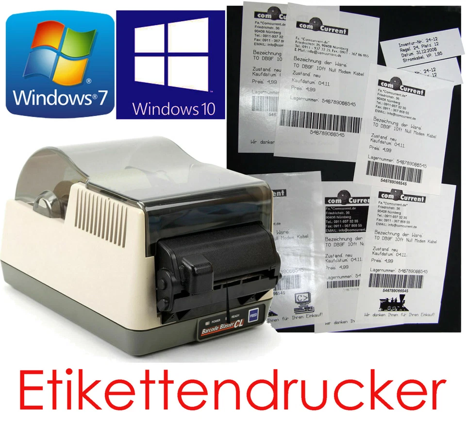 AXIOHM CL BL422003 ETIKETTEN THERMODRUCKER BARCODEDRUCKER- 422003 LABELDRUCKER - Image 1 of 1