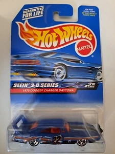 Hot Wheels Seein’ 3-D Series 1970 Dodge Charger Daytona 2/4 HTF - Picture 1 of 2