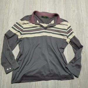 ZJIEYU Alligator Shirt Size 175/96A (S/M) Lightweight Cotton Striped Japan - Picture 1 of 9