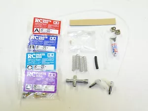 NEW TAMIYA GRASSHOPPER Tools + Screw Bags A B C & D and Front Axles TGE - Picture 1 of 5