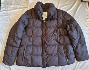 Vintage Eddie Bauer EB700 Jacke Herren Gr. 2XL braun Gänsedaunen Puffer Mantel - Bild 1 von 10