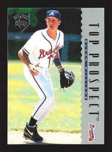 1995 Upper Deck Top Prospect #7 Glenn Williams    Atlanta Braves