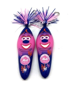 New York Mets Pen Kooky Klickers Belt Clip MLB Baseball Girls Chain Series 2 Pk - Picture 1 of 3