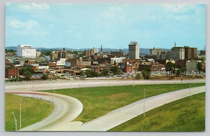 Chattanooga TN Downtown Skyline Seen from Golden Gateway Postcard Interchange - Picture 1 of 4