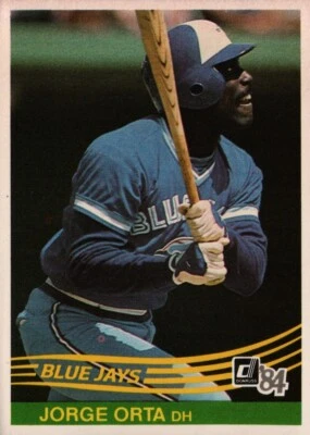 1984 Donruss Baseball #317 - Jorge Orta - Toronto Blue Jays   84-268 - Image 1 of 2
