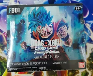 Dragon Ball Super Fusion World Awakened Pulse Sealed Booster Box FB01 - Picture 1 of 4