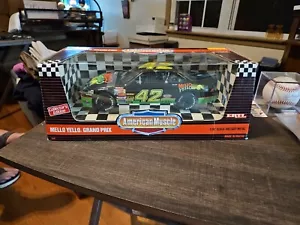 New Mounted Ertl American Muscle #42 Mello Yello Pontiac Grand Prix 1:18 Diecast - Picture 1 of 7