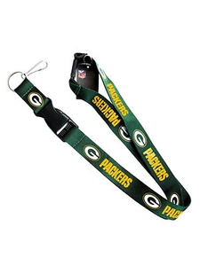 LLAVERO GREEN PACKERS CORYARD CINTA LLAVE CON LICENCIA NFL 1 PULGADA DE ANCHO 24 PULGADAS DE LARGO - Imagen 1 de 5