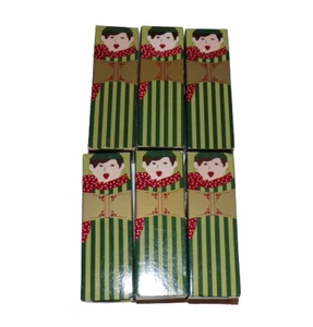 Lot of 6 Vintage Avon Fragrance Ornaments Christmas Carolers, After Shave Men - Picture 1 of 5