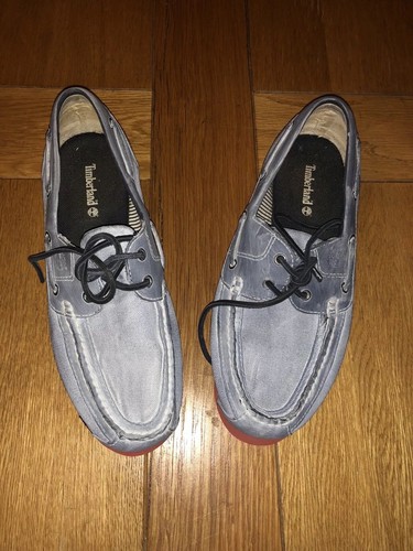 Timberland Distressed Boat Shoes