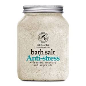 Badesalz Anti Stress 1300g - Meersalz mit Natürlichem Ätherischen Rosmarinöl ... - Bild 1 von 9