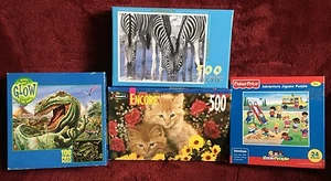 4 rompecabezas para niños nuevos en caja excelentes rellenos de medias - Imagen 1 de 7