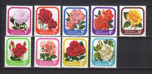 Nouvelle-Zélande 1975-79 roses série de 9 timbres MNH /TE4877 - Imagen 1 de 1