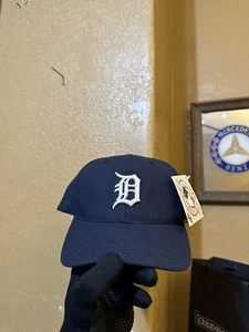 RARE Vintage NWT Sports Specialties Detroit Tigers Plain Logo MLB SnapBack Hat - Picture 1 of 12