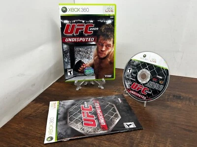 Microsoft Xbox 360 Live UFC 2009 Undisputed Video Game CIB Resurfaced - Image 1 of 2