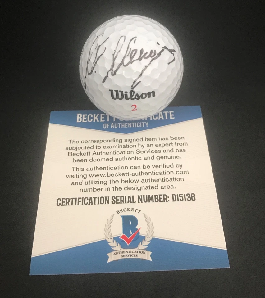 MARTIN KAYMER SIGNED AUTO PGA GOLF BALL BAS BECKETT COA 2 - Image 1 of 1