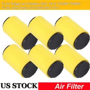 6er Pack Luftfilter & Vorfilter für Briggs & Stratton 793569 793685 20-21PS Motor - Bild 1 von 4