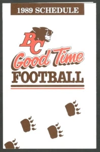 1989 BC Lions CFL Football Schedule !!! Shell - Picture 1 of 1