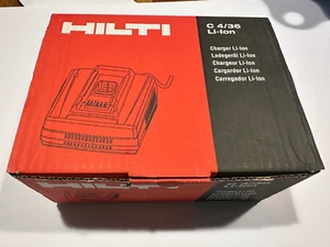 HILTI C 4/36 Li-ion Battery Charger 115-120v  OPEN BOX NEW  - Picture 1 of 6