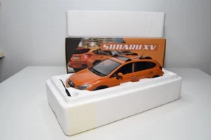 B33 1:18 SUNSTAR SUN STAR 5571 SUBARU XV 2014 TANGERINE ORANGE PEARL NMIB RARE - Picture 1 of 22
