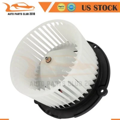 A/C Heater Blower Motor w/Fan Cage for 1999 2000 2001-2002 Nissan Quest Front - Imagem 1 de 3