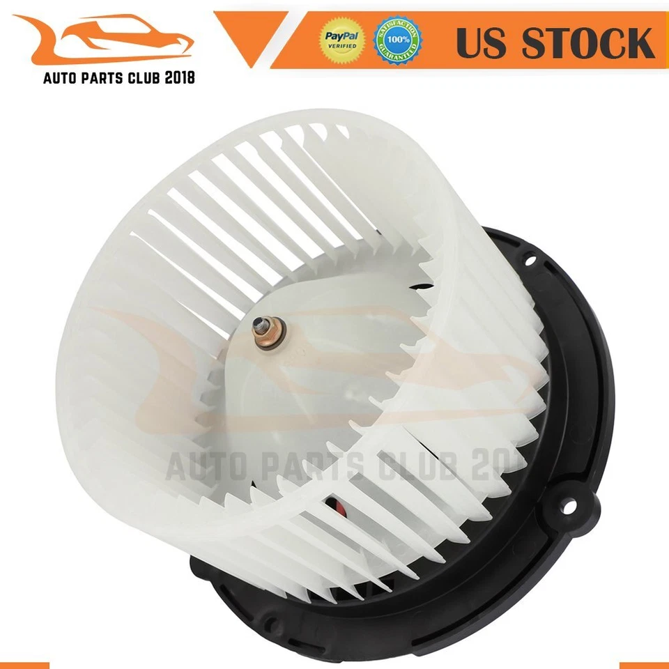 A/C Heater Blower Motor w/Fan Cage for 1999 2000 2001-2002 Nissan Quest Front Foto 1 de 3