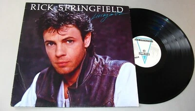 Rick SPRINGFIELD  (LP 33t)  Living in oz - Photo 1/3