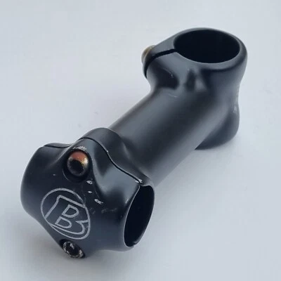 Bontrager Race Handlebar Stem 105mm long 1 1/8" headset 25.4mm Bars black retro - Image 1 of 4