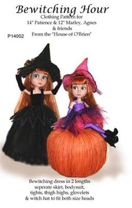 P14002 Bewitching Hour pattern for 14" Patience, 12" Agnes & children by Tonner - Picture 1 of 1
