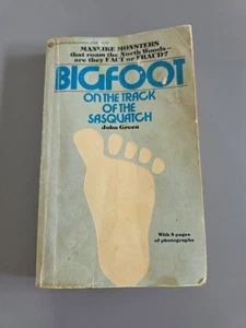 Auf der Spur des Sasquatch Bigfoot von John Green 1973 Taschenbuch Erstdruck - Bild 1 von 6