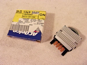 NUEVO COMO NUEVO GENUINO GM INSTRUMENTO MEDIDOR PANEL REGULADOR INTERRUPTOR # 15693547 CAMIÓN SUV - Imagen 1 de 4