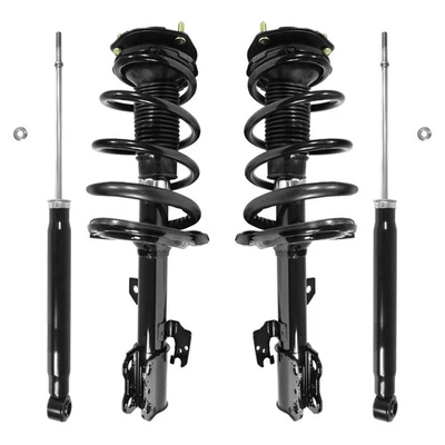 Front Complete Strut Assemblies & Rear Shocks for 2005-2010 Toyota Sienna FWD Foto 1 de 3