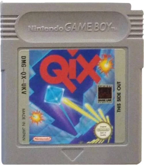 Qix - Nintendo Game Boy Gameboy Action Adventure Strategy Puzzle Video Game - Image 1 of 1