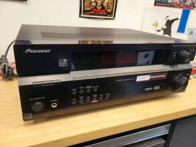 Pioneer Audio Video Receiver Stereo VSX-516-K Black Home Theater Surround Sound - Image 1 of 4
