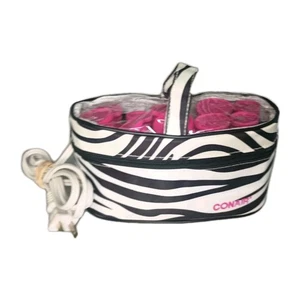 Conair Hot Rollers Pink & Zebra Print Canvas, Working Excellent! - Picture 1 of 10