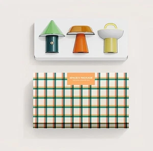 LUMENA Mood Light Gift Package SPACE S Cone Roof Pot Mini Lamp Set - Picture 1 of 7