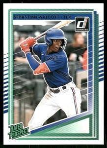 #103 Sebastian Walcott 2025 Donruss - Imagen 1 de 2