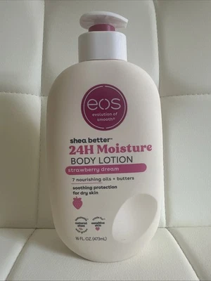 Loción corporal eos Shea Better - Aguas de coco, hechas para la sequedad, 16 fl oz, 1 paquete Foto 1 de 3