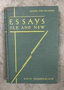 1934 Vintage Book "Essays Old and New" Harcourt, Brace & Company, Inc - Picture 1 of 5