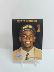 1993-94 Skybox NBA Hoops Chris Webber #LP1 RC NBA Draft Lottery Picks - Picture 1 of 2